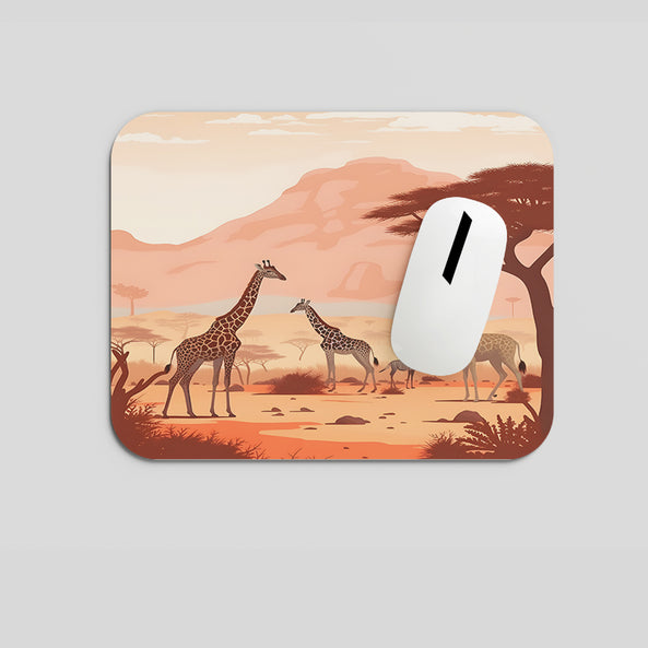 Melodyshoo iconic Africa Low Angle View Mousepad