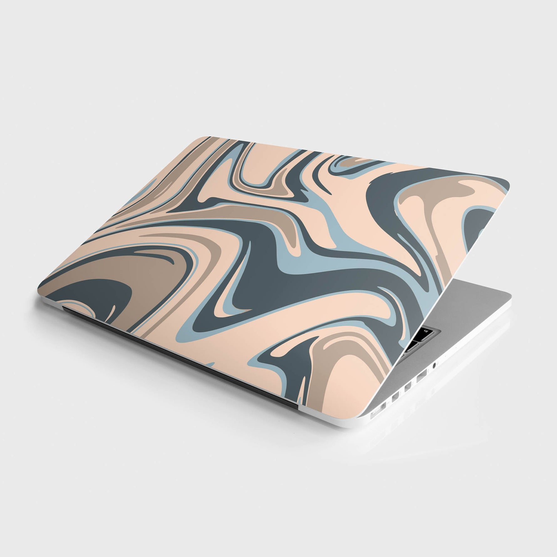 Cream Swirl Laptop Skin