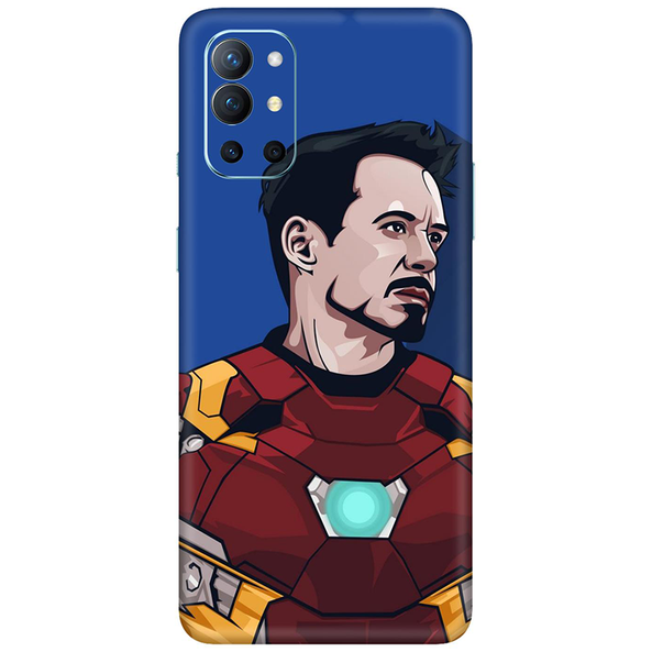 Oneplus 8 sereis Iron Man Blue Mobile Skin