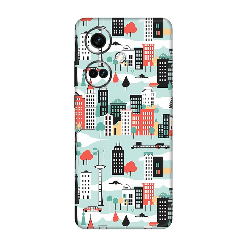 One Plus Nord CE Series Skyblue Street Mobile Skin