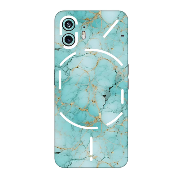 Nothing Series Cyan Marble Mobile Cover