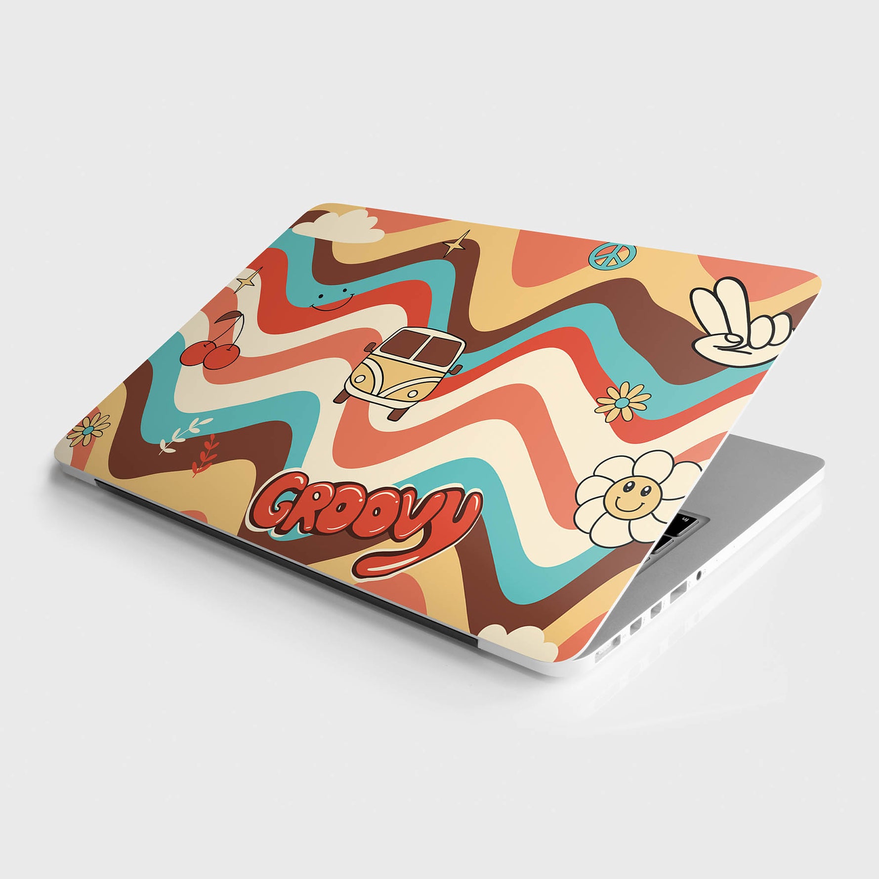 Groovy Retro Laptop Skin