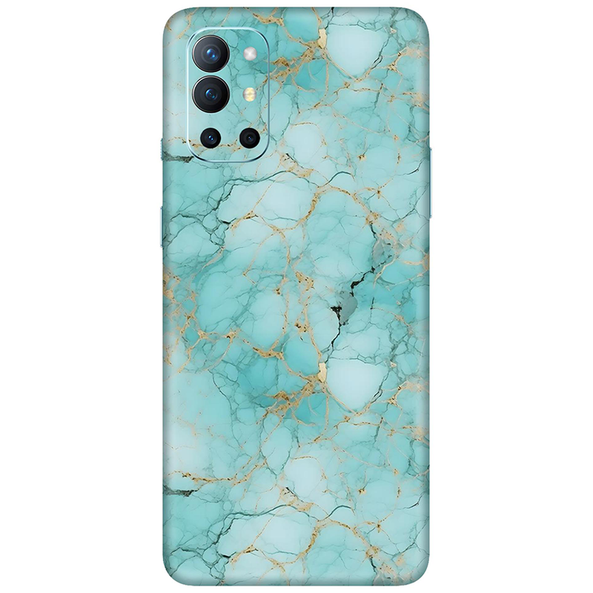 Oneplus 9 sereis Cyan Marble Mobile Cover