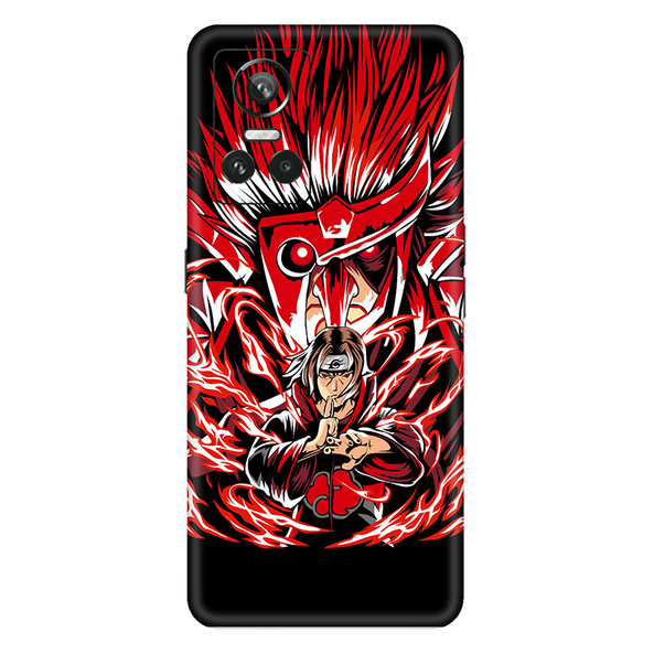 Realme 9 Series Itachi Uchiha Red Mobile Skin