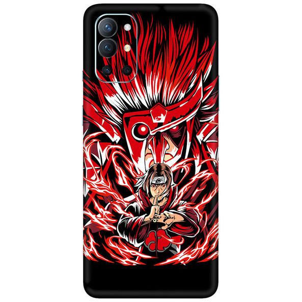 Oneplus 9  Sereis Itachi Uchiha Red Mobile Skin