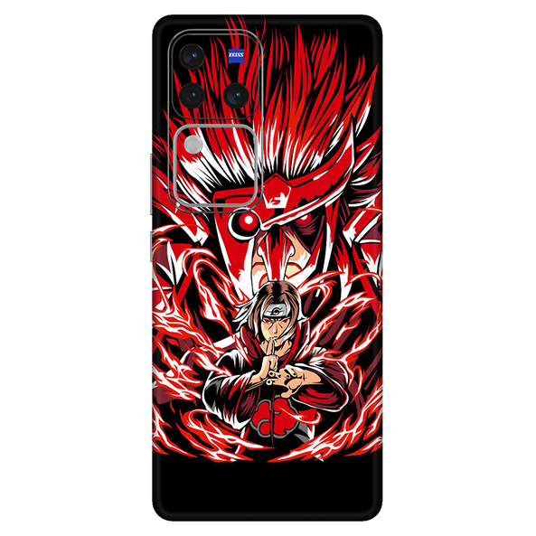 Vivo V series Itachi Uchiha Red Mobile Skin