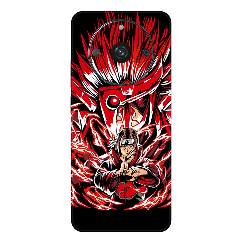 realme Narzo Series Itachi Uchiha Red Mobile Skin