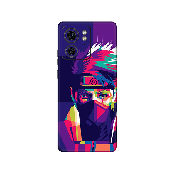 Motorola Edge Series Kakashi Hatake Colored Mobile Skin