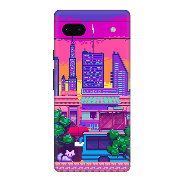 Google Pixel 6 Series Gaming City Mobile Skin