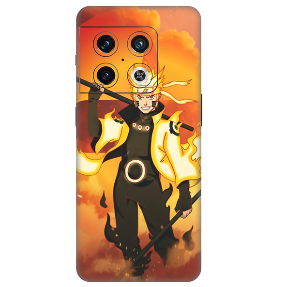 One Plus 10 Series Naruto Nine Tails Chakra Mobile Skin