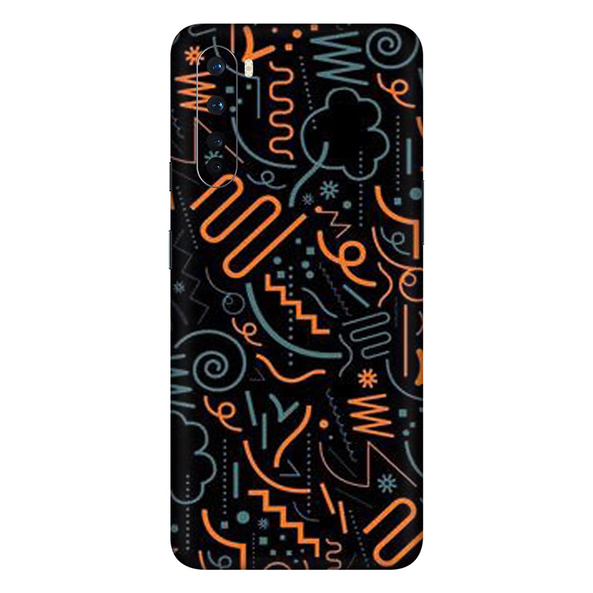 oneplus nord Sereis Neon Mobile Skin Mobile Skin