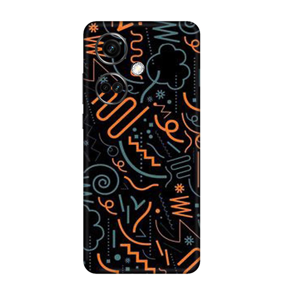 One Plus Nord CE Series Neon Mobile Skin Mobile Skin