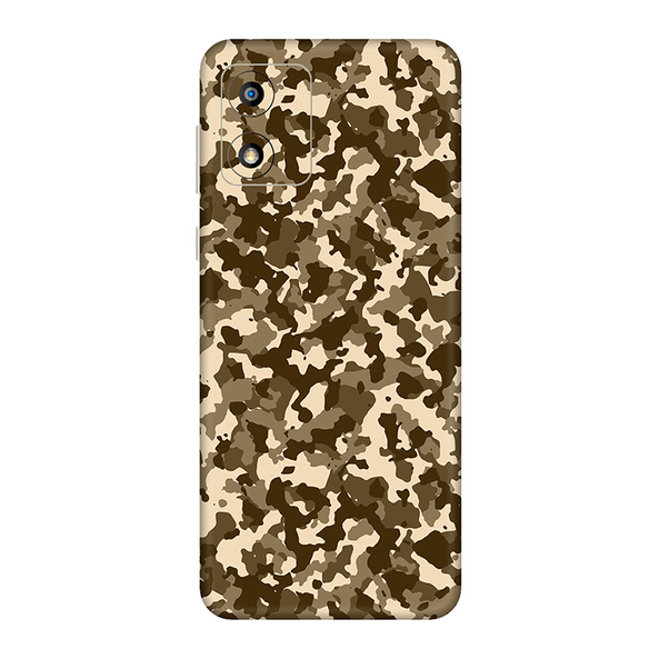 Motorola E Series Green Camouflage Mobile Skin