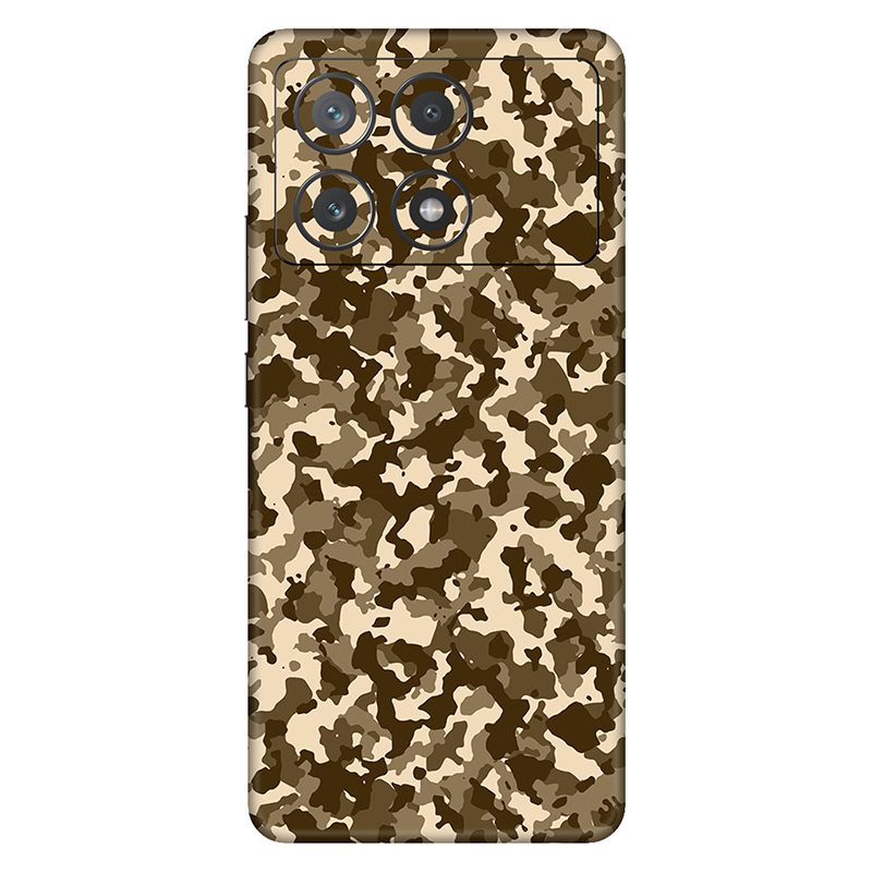 Poco X6 Series Green Camouflage Mobile Skin