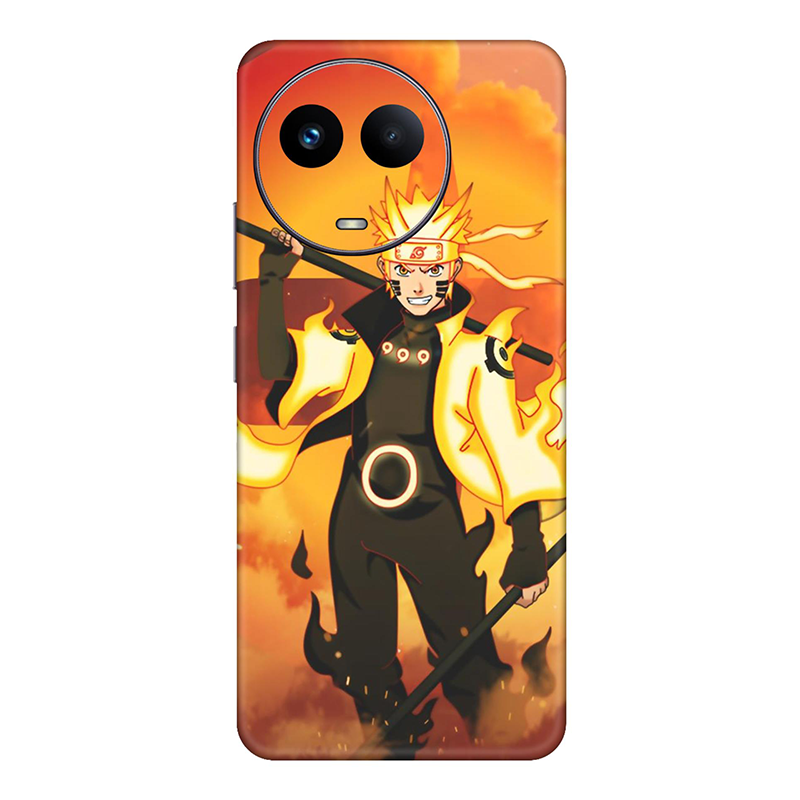 realme 11 Series Naruto Nine Tails Chakra Mobile Skin