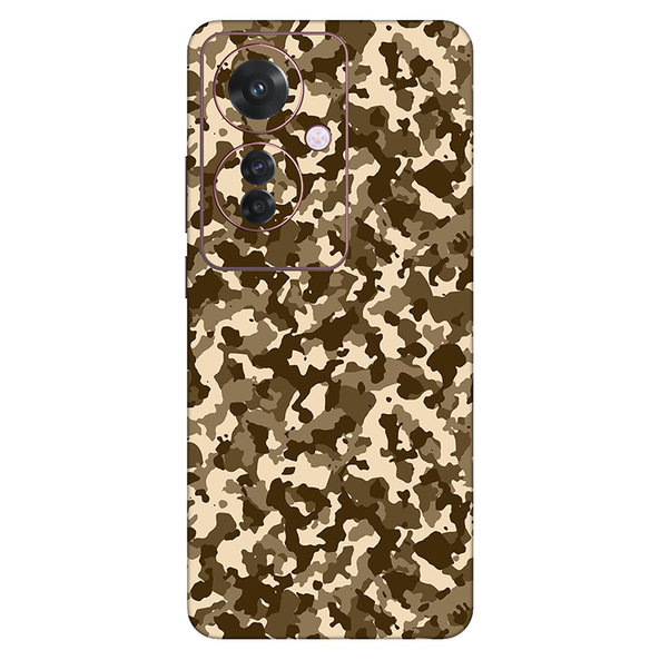 Oppo F Series Green Camouflage Mobile Skin