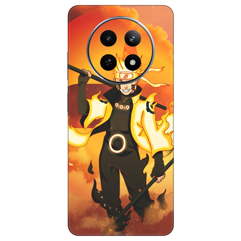 realme 12 Series Naruto Nine Tails Chakra Mobile Skin