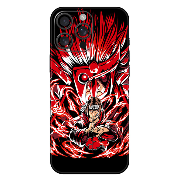 IPHONE 16 Itachi Uchiha Red Mobile Skin