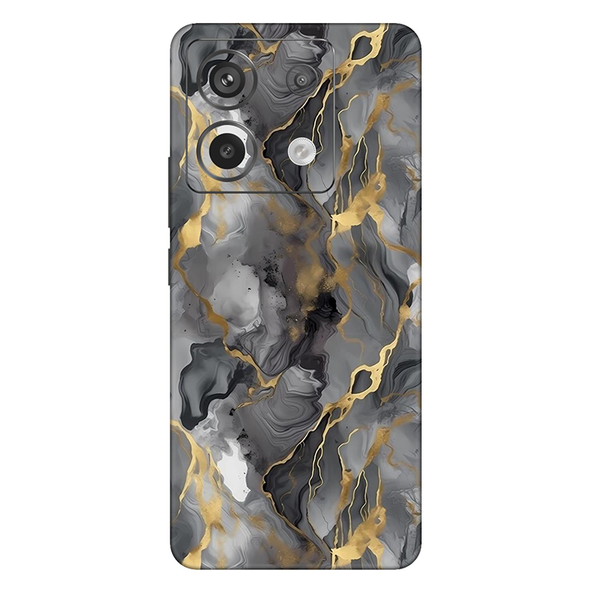 Xiaomi Redmi Note 13 Series Grey Marble Mobile Skin