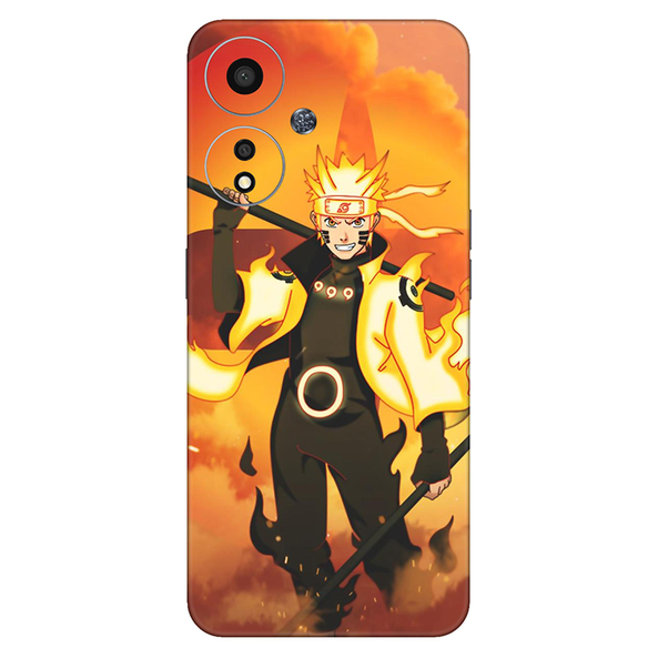 Oppo A Series Naruto Nine Tails Chakra Mobile Skin