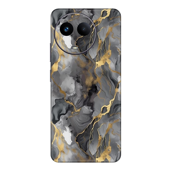 realme 11 Series Grey Marble Mobile Skin