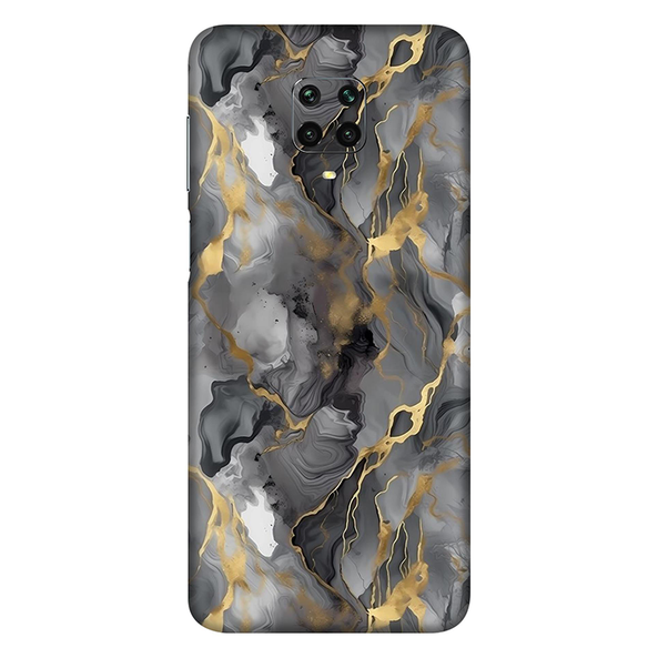 Xiaomi Redmi 9 Grey Marble Mobile Skin