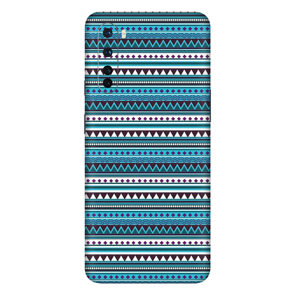 oneplus nord Sereis Blue Strips Mobile skin