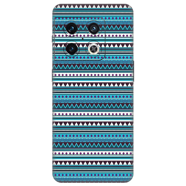 One Plus 10 Series Blue Strips Mobile skin