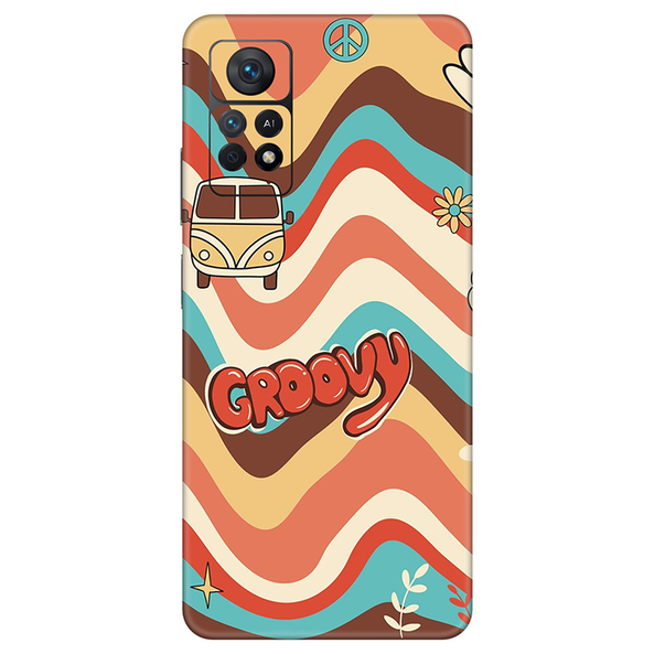 Xiaomi Redmi Note 11 Series Groovy Retro Mobile Skin