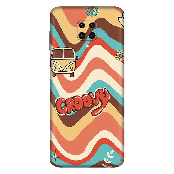 Xiaomi Redmi 9 Groovy Retro Mobile Skin