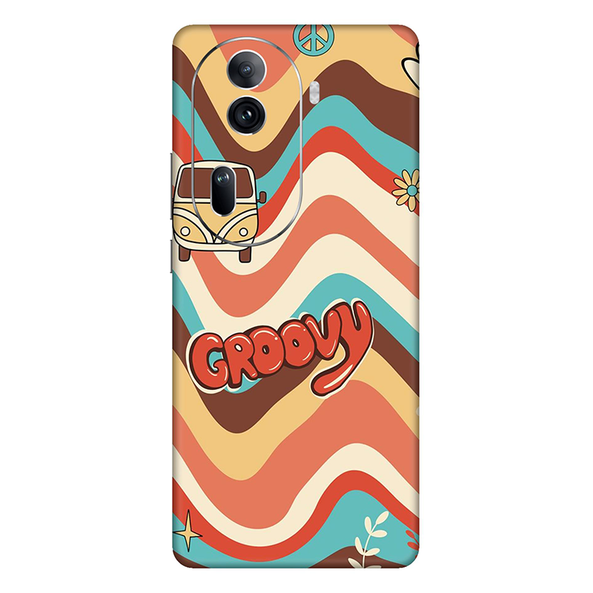 Oppo Reno Series Groovy Retro Mobile Skin