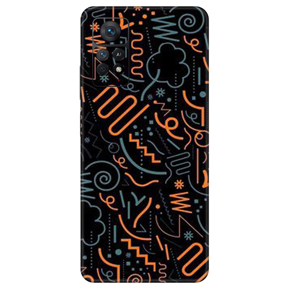 Xiaomi Redmi Note 11 Series Outlouders funky multicolor Mobile Skin