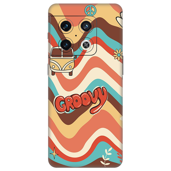 One Plus 10 Series Groovy Retro Mobile Skin