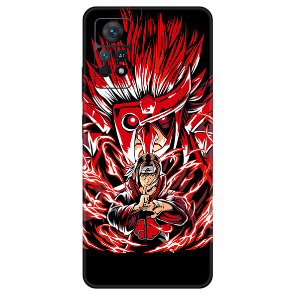 Xiaomi Redmi Note 11 Series tachi Uchiha Red Mobile Skin