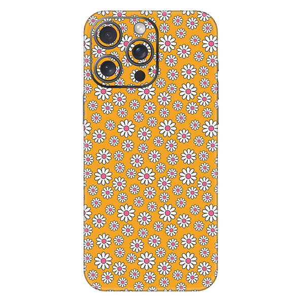 Iphone 12 Series  Daisy flower orange Mobile Skin