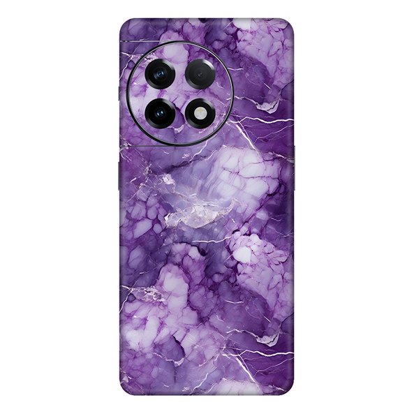 Oneplus 11 Series Purple Marble Mobile Cover