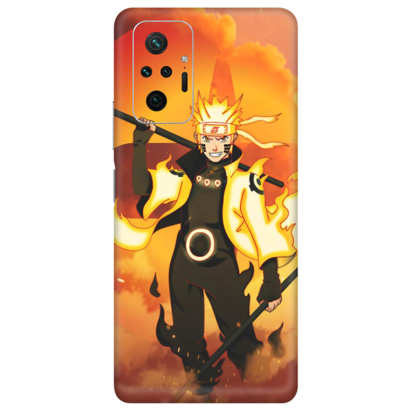 Xiaomi Redmi Note 10 Series Naruto Nine Tails Chakra Mobile Skin