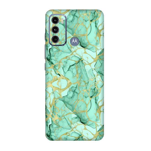 Motorola G Series Pastel Green Mobile Skin