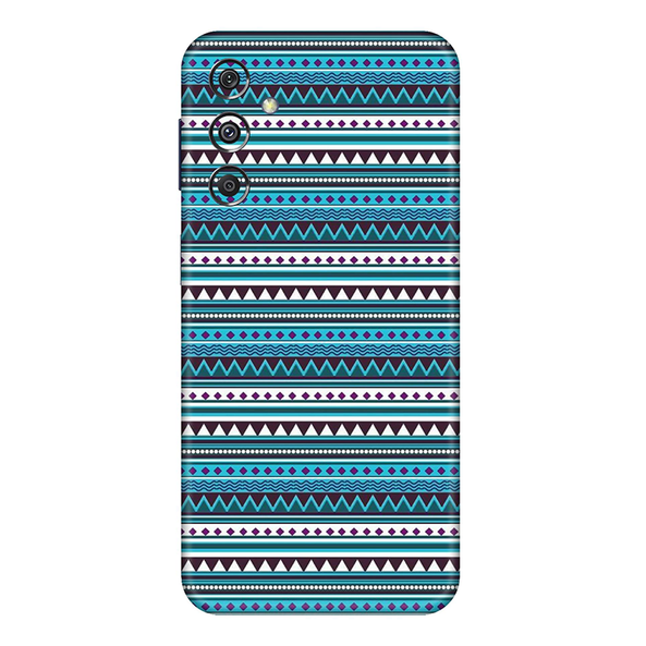 Samsung M Series Blue Strips Mobile skin