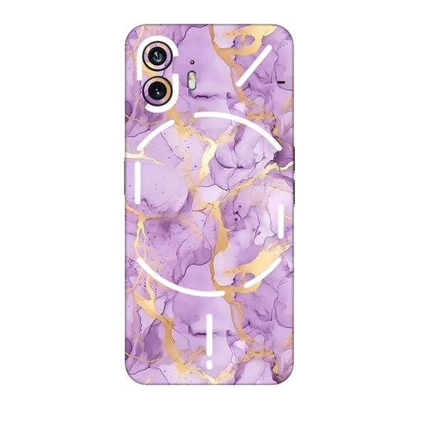 Nothing Series Lavender Marble Mobile Skin