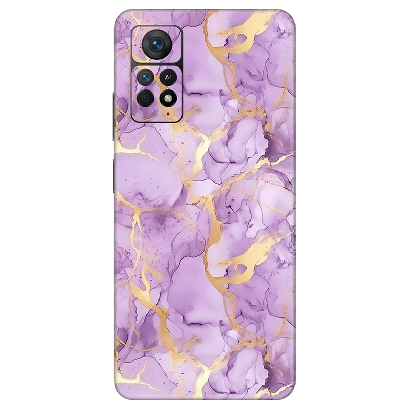 Xiaomi Redmi Note 11 Series Lavender Marble Mobile Skin