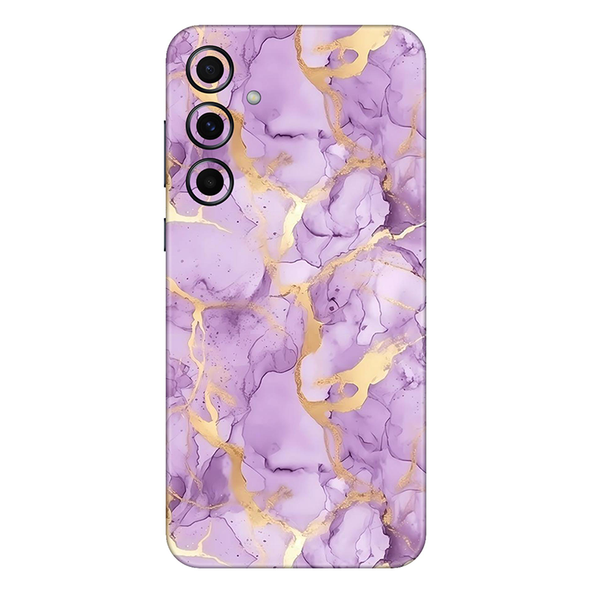 Samsung A Series Lavender Marble Mobile Skin