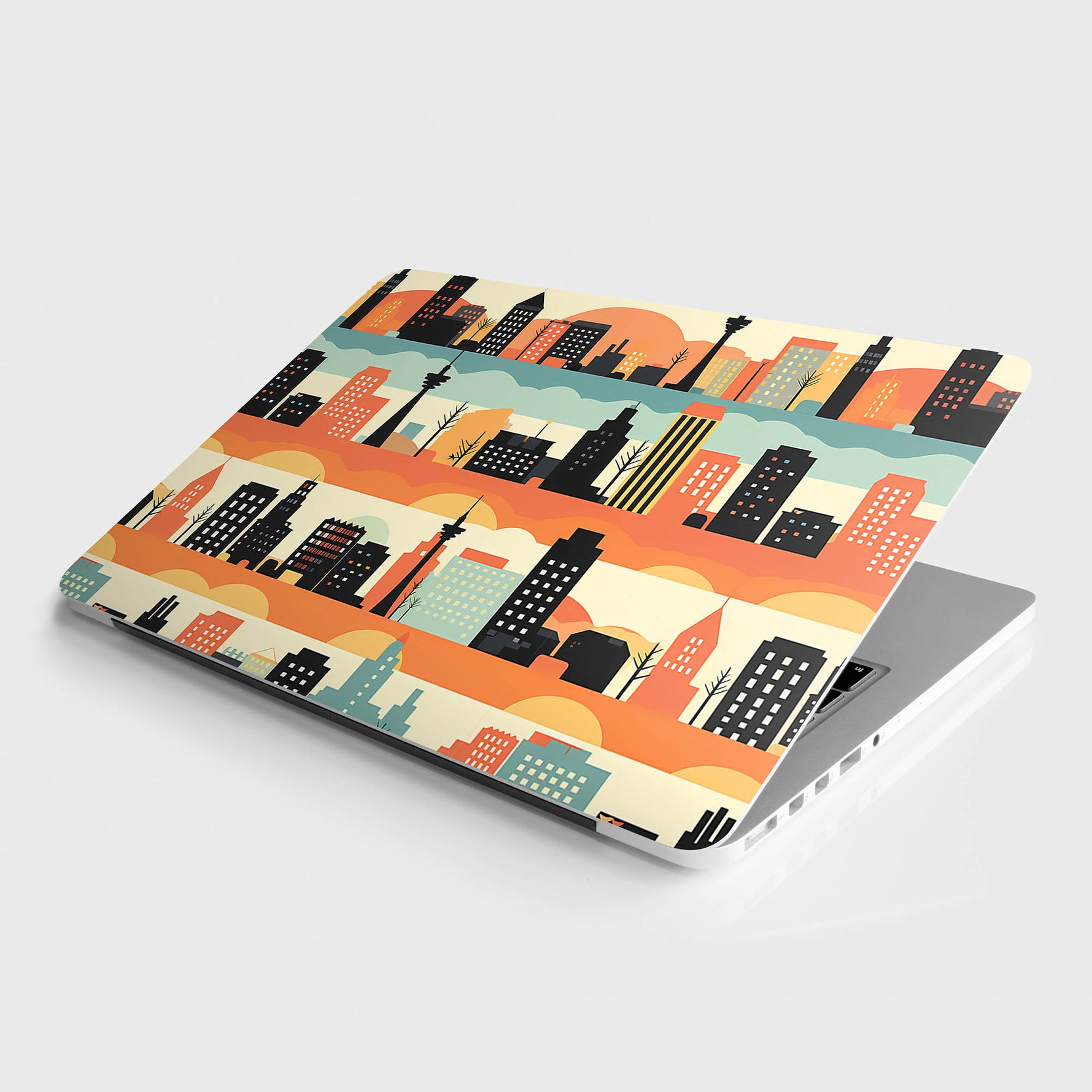 Orange Street Laptop Skin