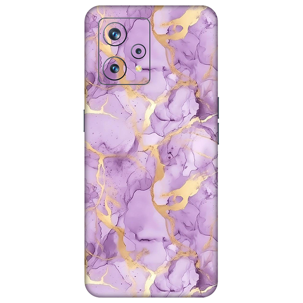 Realme 9 Series Lavender Marble Mobile Skin