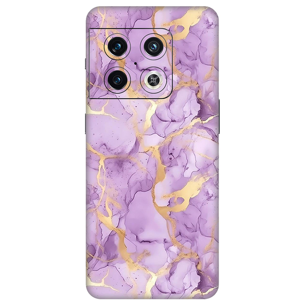 One Plus 10 Series Lavender Marble Mobile Skin