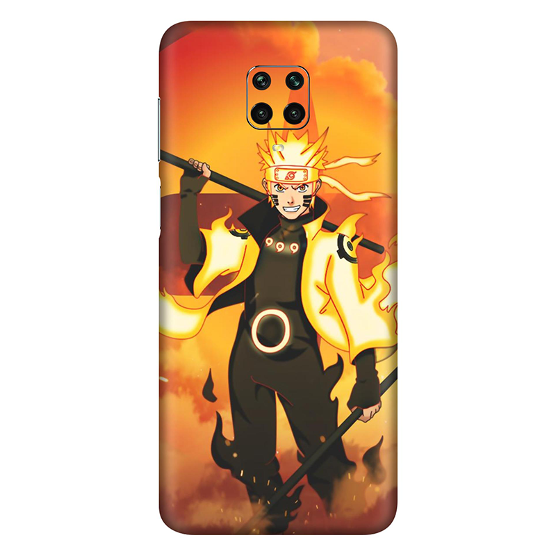 Xiaomi Redmi 9 Series Naruto Nine Tails Chakra Mobile Skin