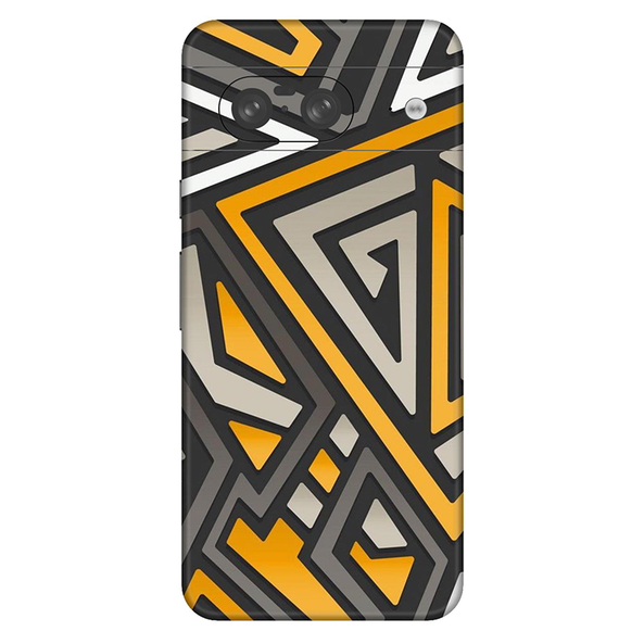 Google Pixel  6 Series Orange Pattern Mobile Skin