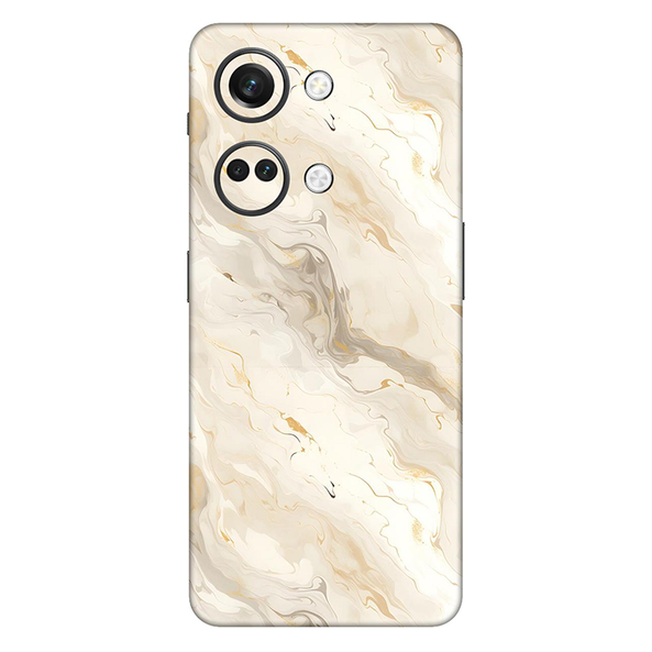 OnePlus Nord 3 Series Apricot Shade Marble Mobile Skin