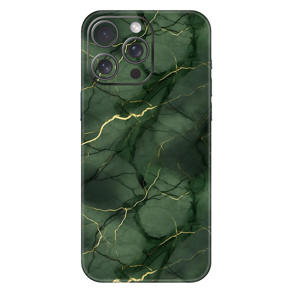 Iphone 15 Series Bottle Green Marble Mobile Skin