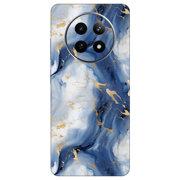 Realme 12 Series Sapphire Blue Marble Mobile Skin